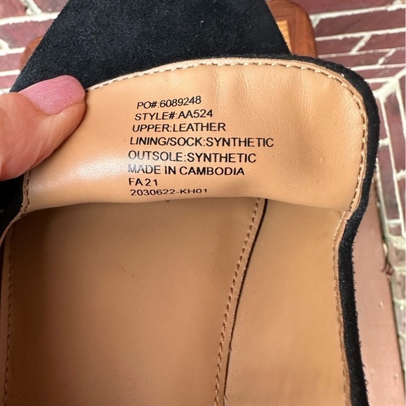 J Crew Black Suede Smoking Slippers - Picture 8 of 8